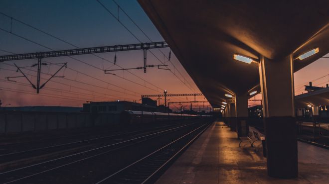 empty train station in someone's dreams