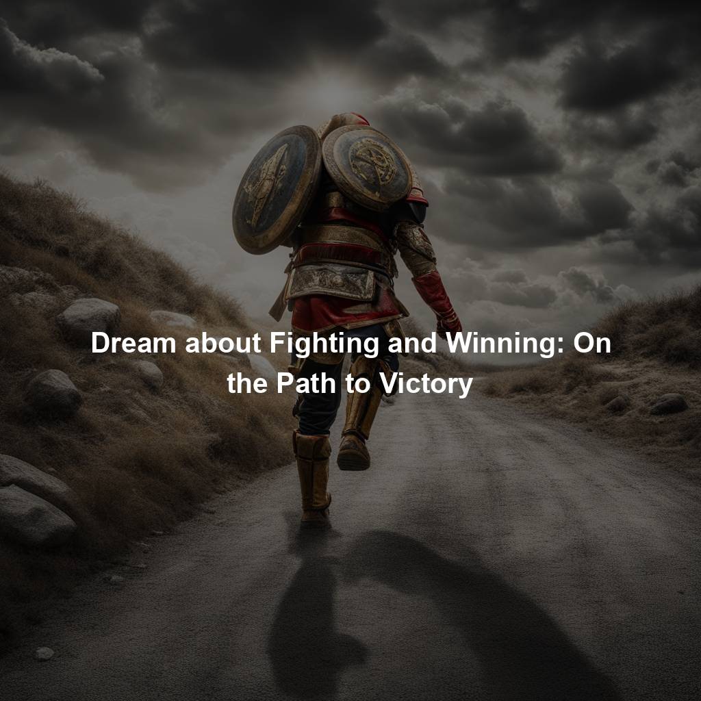 Dream about Fighting and Winning: On the Path to Victory