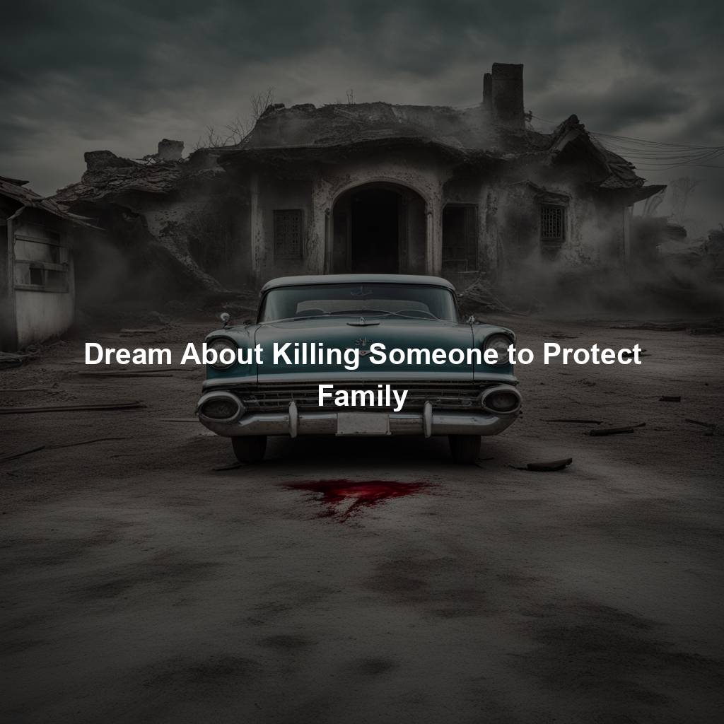 Dream About Killing Someone to Protect Family