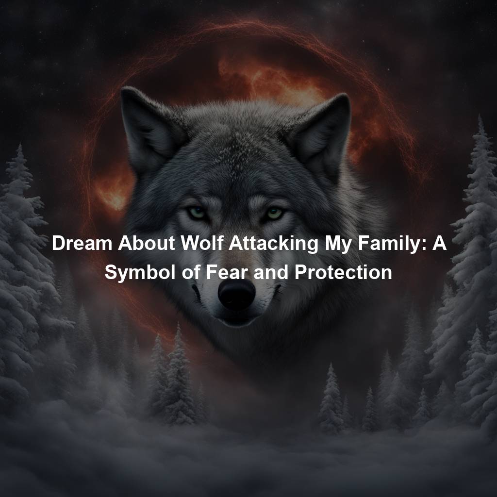 Dream About Wolf Attacking My Family: A Symbol of Fear and Protection