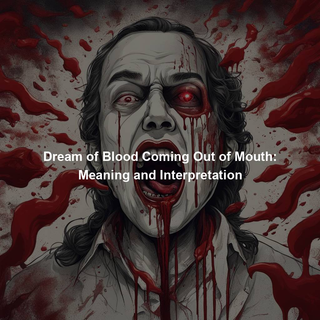 Dream of Blood Coming Out of Mouth: Meaning and Interpretation