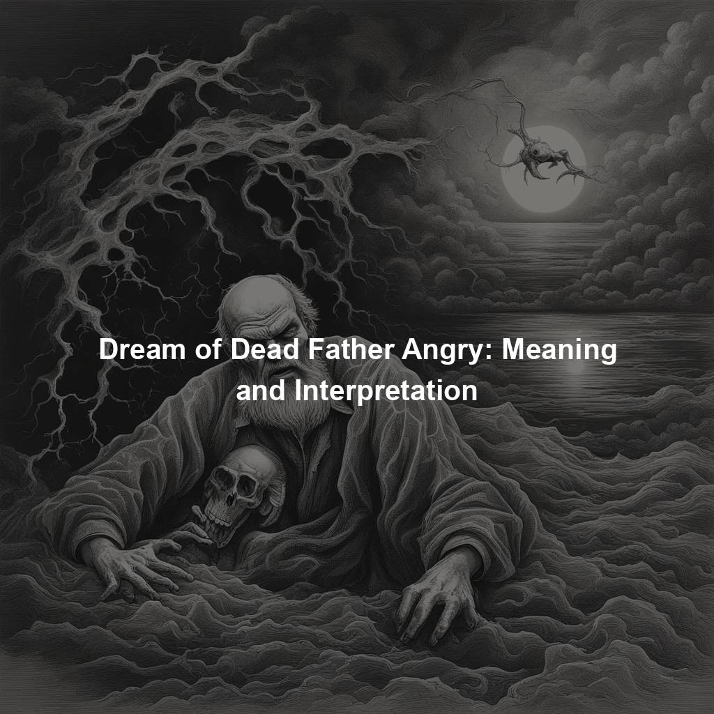 Dream of Dead Father Angry: Meaning and Interpretation
