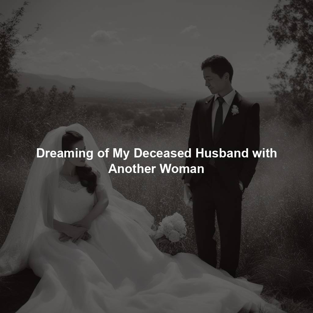 Dreaming of My Deceased Husband with Another Woman